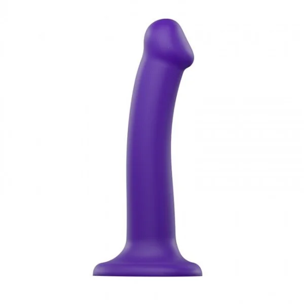 Realistic Dildos:  Strap-on-me Dual Density Bendable Dildo Medium