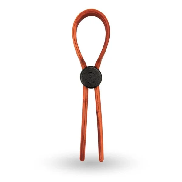 Velv&#39;Or Rooster Ragnar Adjustable Lasso String Cock Ring - Red