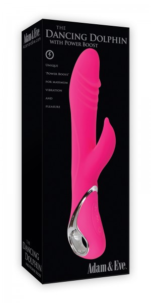 The Dancing Dolphin 9' Rabbit Vibrator
