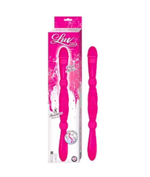 Luv Dual Lover Dildo - 16.3 Inch — image 3 of 3