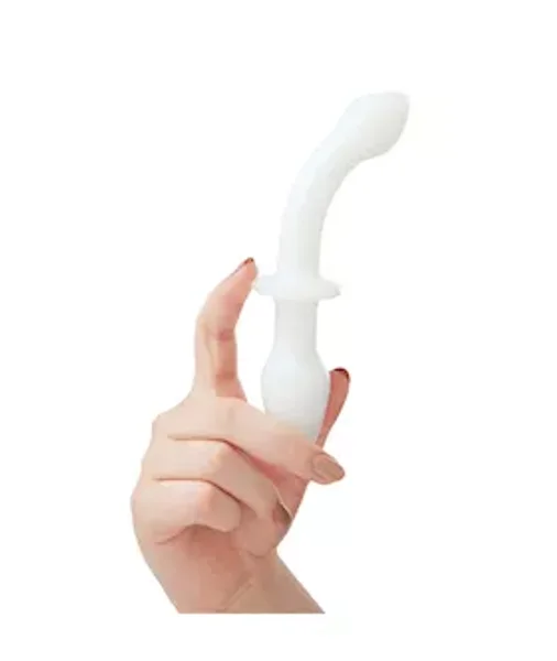 Lucent Pearl Double Ended Glass Massager - White - 4.5 Inch — image 8 of 9