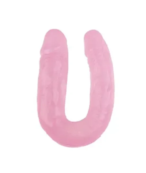 Jurgen Double Penetration Dildo - Pink - 14 Inch — image 3 of 4
