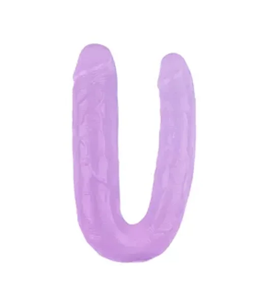 Kenny Double Penetration Dildo - 17.7 Inch - Purple - 17.7 Inch — image 3 of 4