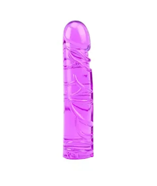 Vivid Jelly Dildo - Purple - 7.5 Inch — image 3 of 4