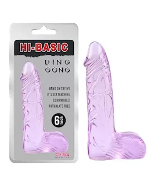 Jello Ball Ding Dong - 6 Inch - Purple - 6 Inch — image 4 of 4