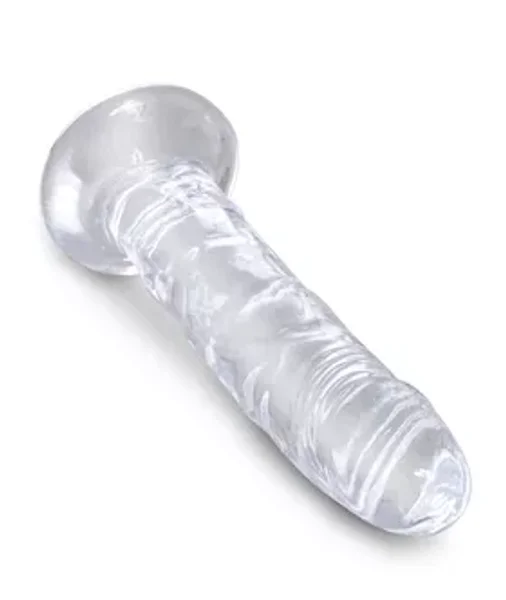 King Cock Clear Dildo With Balls - 6 Inch - 6 Inch — image 8 of 10