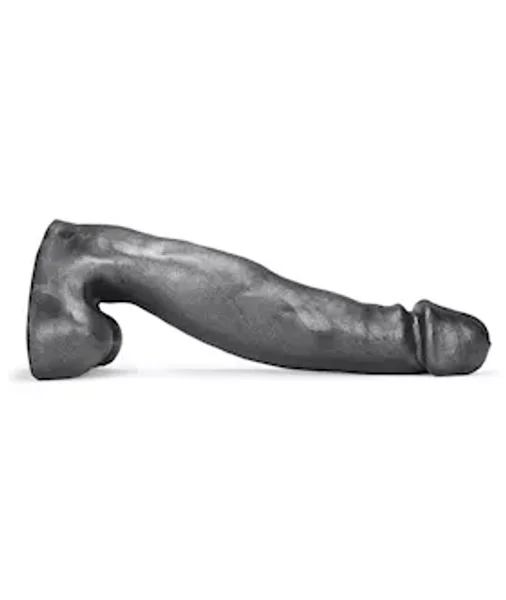 Banker Dildo - Smoke - 11 Inch - Gunmetal - 11 Inch — image 4 of 5