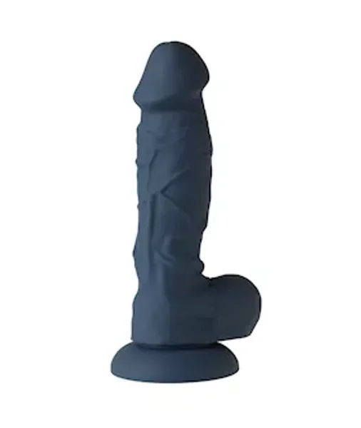 Nood Colours 7 Inch Realskin Dildo - Blue - 7 Inch — image 4 of 6
