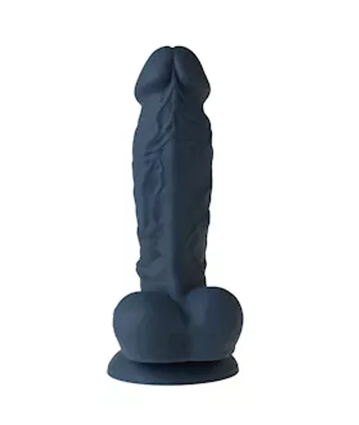 Nood Colours 7 Inch Realskin Dildo - Blue - 7 Inch — image 6 of 6