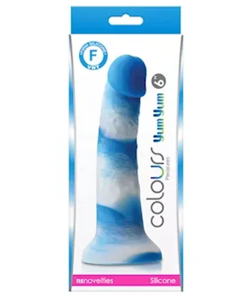 Yum Yum Dildo - Blue - 6 Inch — image 3 of 3