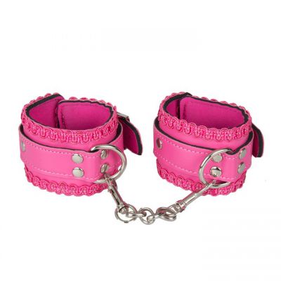 Bondara Sink the Pink Ric Rac Handcuffs