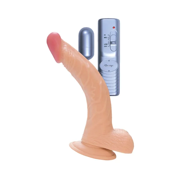 American Whopper 8in Curved Vibrating Dong Balls — image 7 of 11