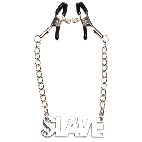 Master Series Enslaved Slave Chain Nipple Clamps