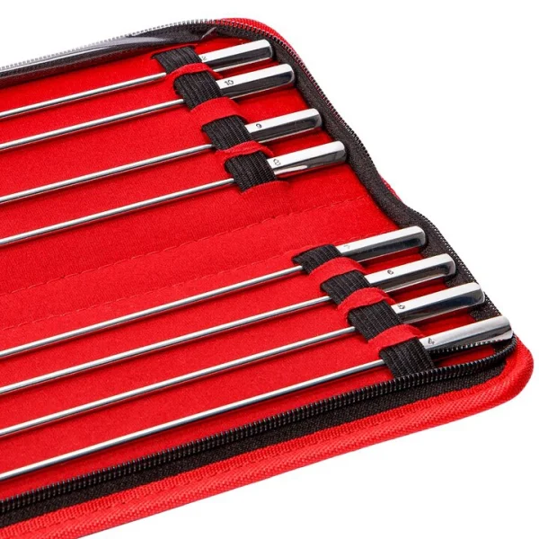 Torment Stainless Steel Set of Eight Rosebud Urethral Sounds — image 4 of 7
