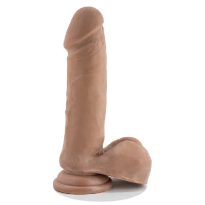 Au Naturel 8 Inch Sensa Feel Dildo Latin