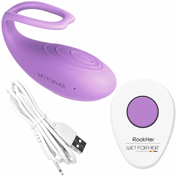 Wet for Her RockHer Scissoring Vibrator