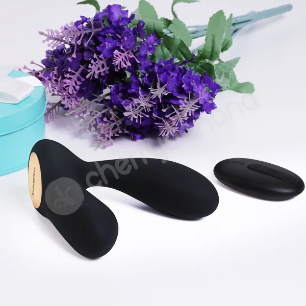 Svakom Vick Black Remote Controlled Prostate Massaging Vibrator