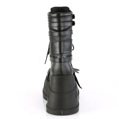4 3 4 inches PF Wedge Lace Up Mid Calf Boot