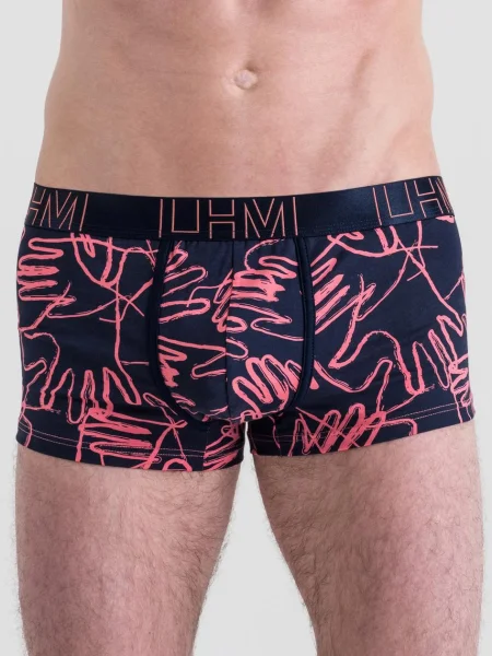LHM Modal Orange Tiger Boxer Shorts