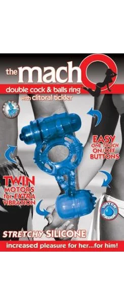 Macho Double Cock and Balls Ring — image 4 of 4