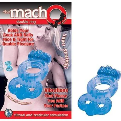 The Macho Double Ring Blue