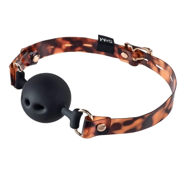 Sincerely Amber Silicone Ball Gag By Sportsheets