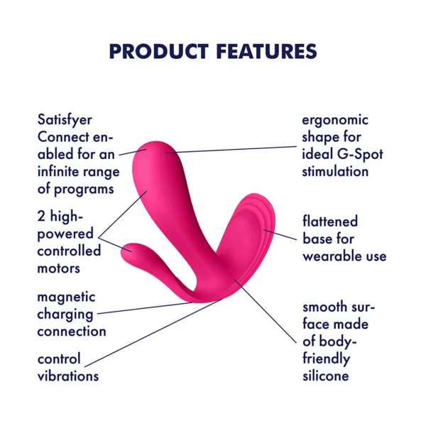 Satisfyer Top Secret Plus  - Black