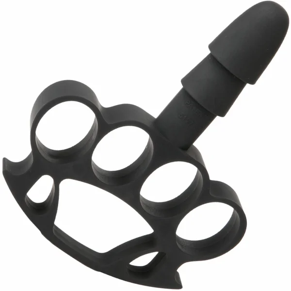 Doc Johnson Vac-U-Lock Knuckle Up Grip With Plug