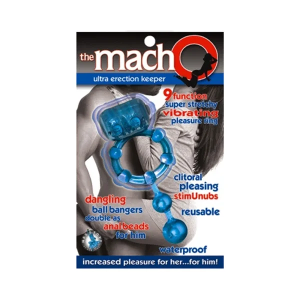 Macho Ultra Erection Keeper Vibrating Cock Ring — image 4 of 9