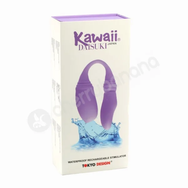 Kawaii Daisuki 5 Purple Rechargeable Stimulator