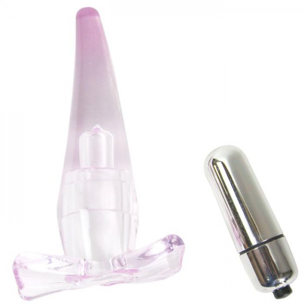 Vibrating Jelly Butt Plug