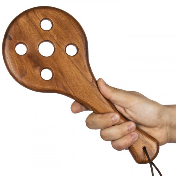 Bondara Natural Grain Wooden Spanking Paddle - 12.5 Inch