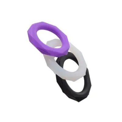 Fantasy C Ringz Silicone Designer Stamina Set Purple