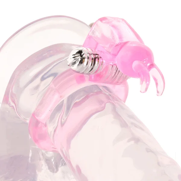 Basic Essentials - Bunny Enhancer Vibrating Cock Ring