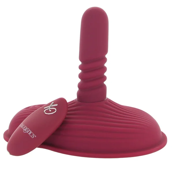 Dual Rider Thrust & Grind Silicone Rechargeable Grinding Vibrator With Remote By CalExotics