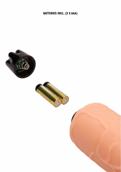 Realistic Skin Vibrator - Big - Skin - Realistic Vibrators