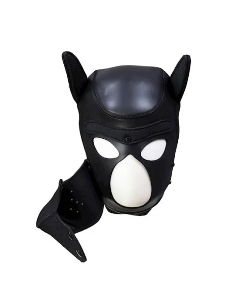Mans Best Friend Puppy Hood - Black