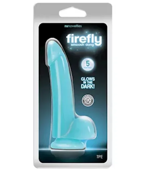 Firefly Smooth Glowing Dong 5 In Blue - Blue — image 4 of 4