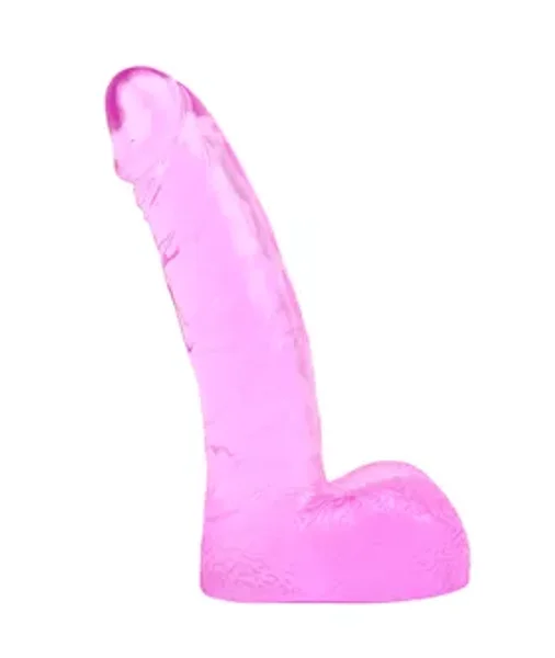 Ding Dong Dildo With Balls - 5 Inch - Pink - 5 Inch — image 3 of 4