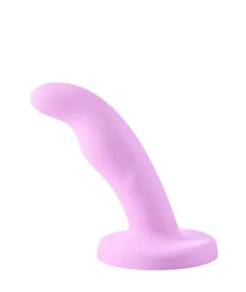 Lazre 6 Inch Silicone Dildo - Purple - 6 Inch — image 2 of 2