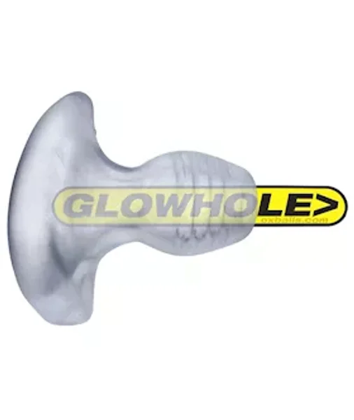 Glowhole-1 Buttplug With Led Insert - 6 Inch - Clear - Large — image 5 of 8