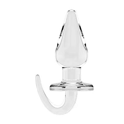 No9 Butt Plug 6 Inch Clear 6 Inch