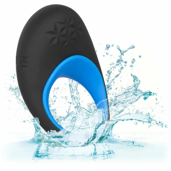 Link Up Max Silicone Rechargeable Vibrating Cock Ring By CalExotics