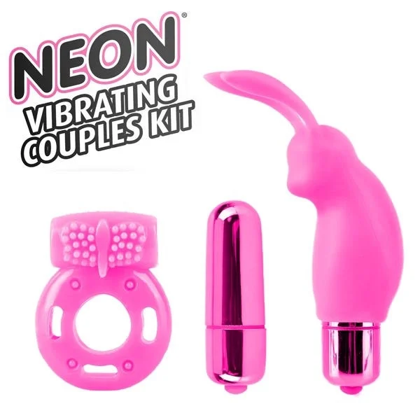 Neon Vibrating Couples Kit