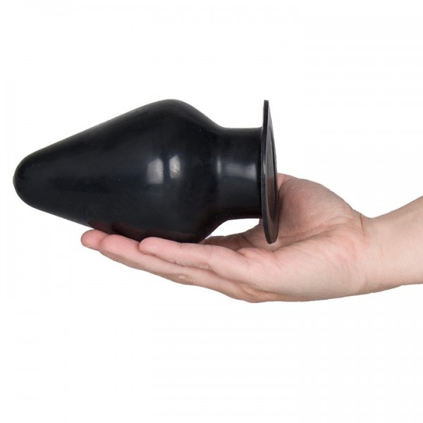 Bondara Latex Black Butt Plug – 5 inch — image 4 of 4