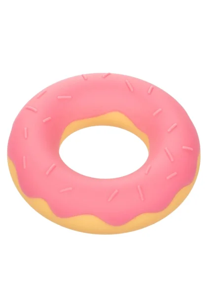 Naughty Bits Dickin' Donuts Silicone Donut Cock Ring By CalExotics - Pink