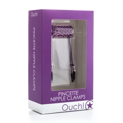Pincette Nipple Clamps Purple