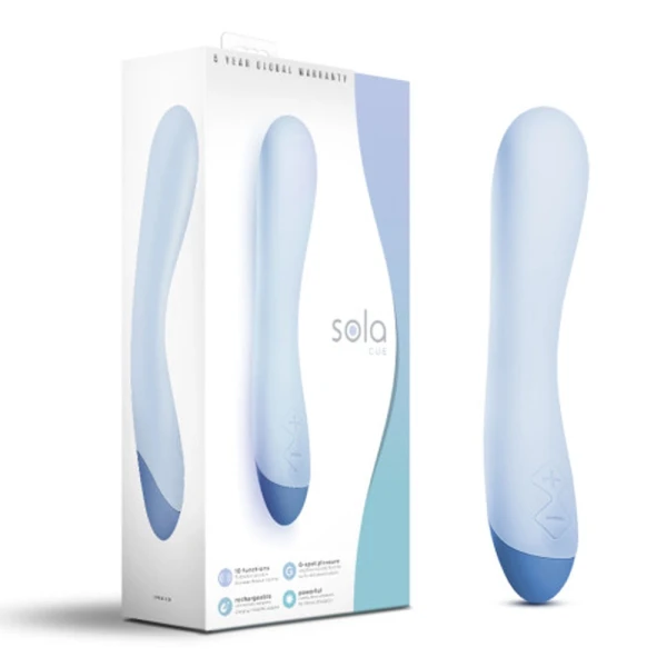 Sola Cue Multi-Function Silicone Rechargeable G-Spot Vibrator