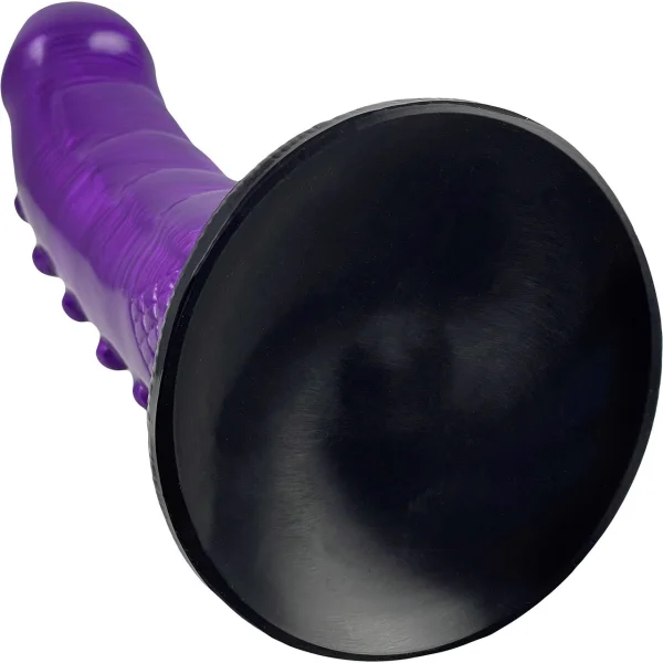 Stardust Grand Cosmos 9" Silicone Suction Cup Dildo - Purple