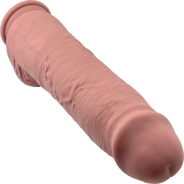 Sigmar XL 10" Realistic Silicone Dildo With Suction Cup & Balls By Pleasure Engine